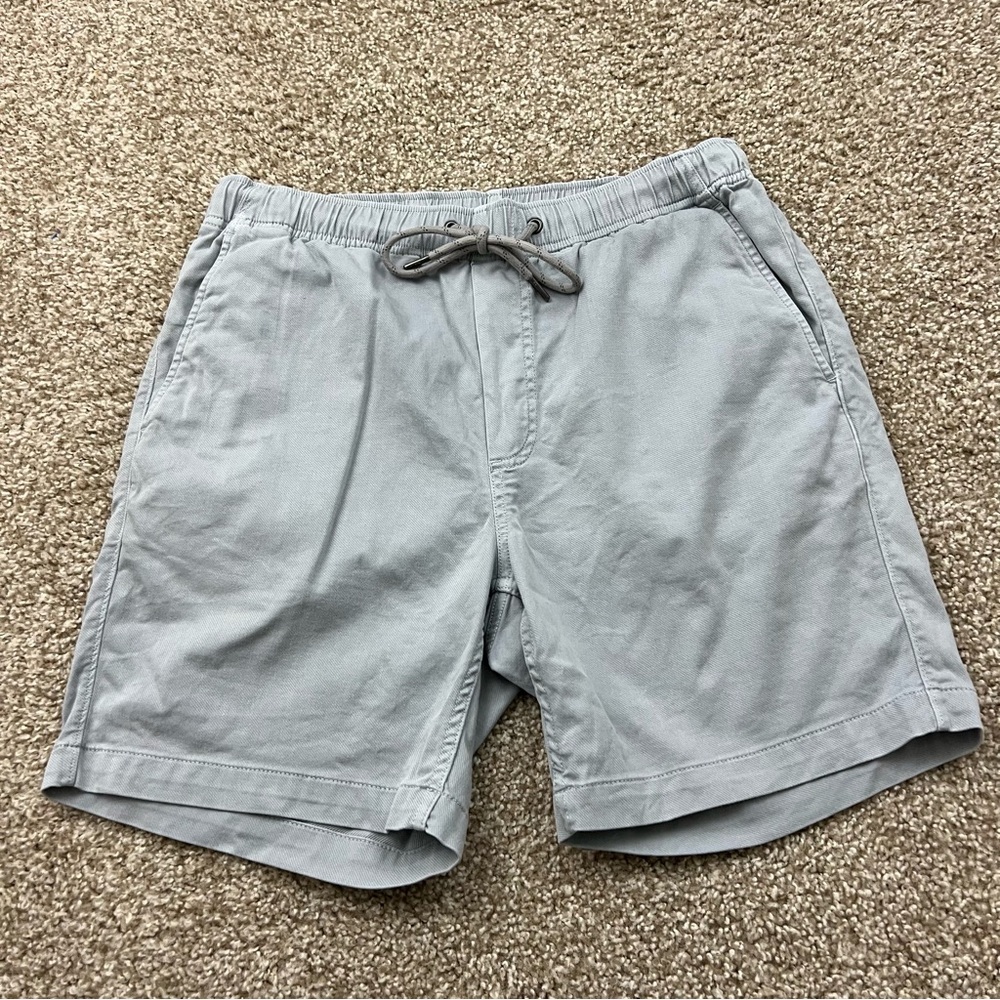 Faherty Essential Drawstring Short Cotton-Linen B… - image 1